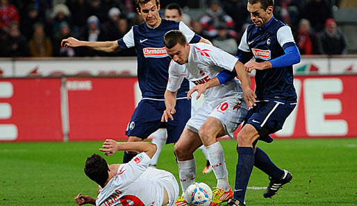 Das Hinspiel entschied Lukas Podolski mit zwei Toren fast im Alleingang für den FC