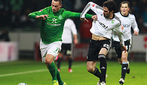 Das Hinspiel war eine klare Angelegenheit für Werder - 4:1 hieß es am Ende im Weserstadion