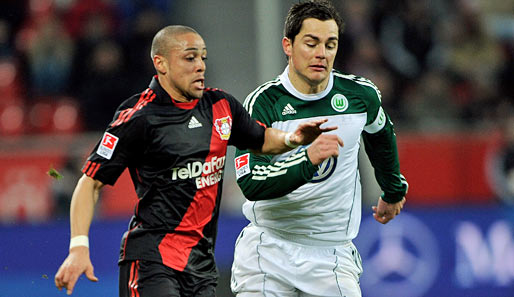 Leverkusen konnte die letzten vier Spiele gegen Wolfsburg allesamt gewinnen