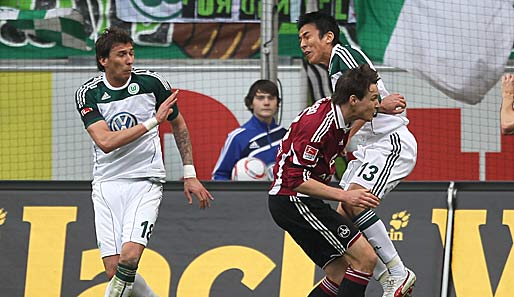 Der Club siegte letzte Saison mit 2:1 beim VfL Wolfsburg
