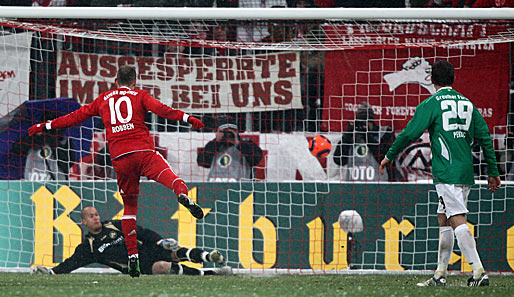 2010 spielten Bayern und Fürth im Pokal gegeneinander. Für die Franken setzte es ein 2:6