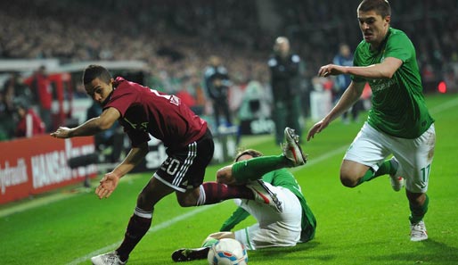 Zum Abschluss der Hinrunde empfängt Werder Bremen den 1. FC Nürnberg