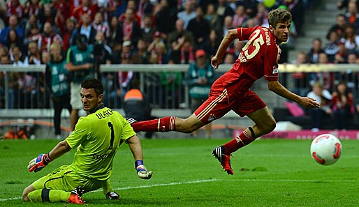 Thomas Müller erzielte den zwischenzeitlichen Ausgleich für die Bayern