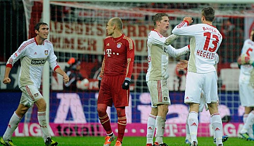 Bayer Leverkusen brachte dem FC Bayern die bislang einzige Saisonniederlage bei