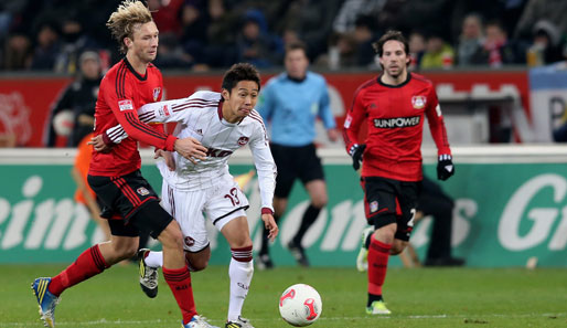Das Hinspiel gewann Leverkusen zu Hause knapp mit 1:0