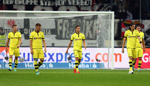 Sechs Gegentreffer in zwei Spielen - Meister Borussia Dortmund ist bedient