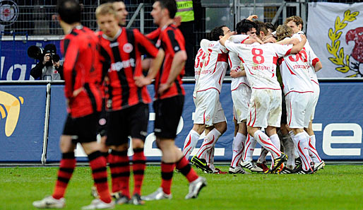 Das letzte Spiel beider Teams fand in Frankfurt statt, Stuttgart siegte mit 2:0