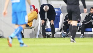Bert van Marwijk holte als HSV-Trainer nur zwölf Punkte