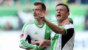 Ivica Oliv zeigte erneut eine starke Leistung in der Sturmzentrale des VfL Wolfsburg