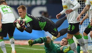 Marc-Andre ter Stegen hielt den Sieg der Gladbacher auf Schalke fest