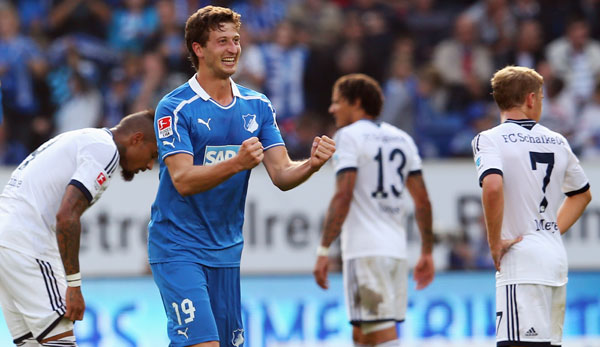 David Abraham rettete den Hoffenheimern mit seinem Freistoß-Tor einen Punkt gegen Schalke