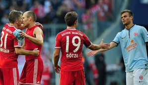 Mario Götze kam in 45 Minuten auf zwei Torvorlagen gegen Mainz
