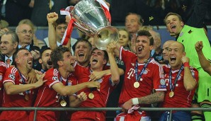 Der größte Erfolg: Am 25. Mai 2013 holten die Bayern in London zum fünften Mal den Landesmeister-Pokal bzw. die Champions League