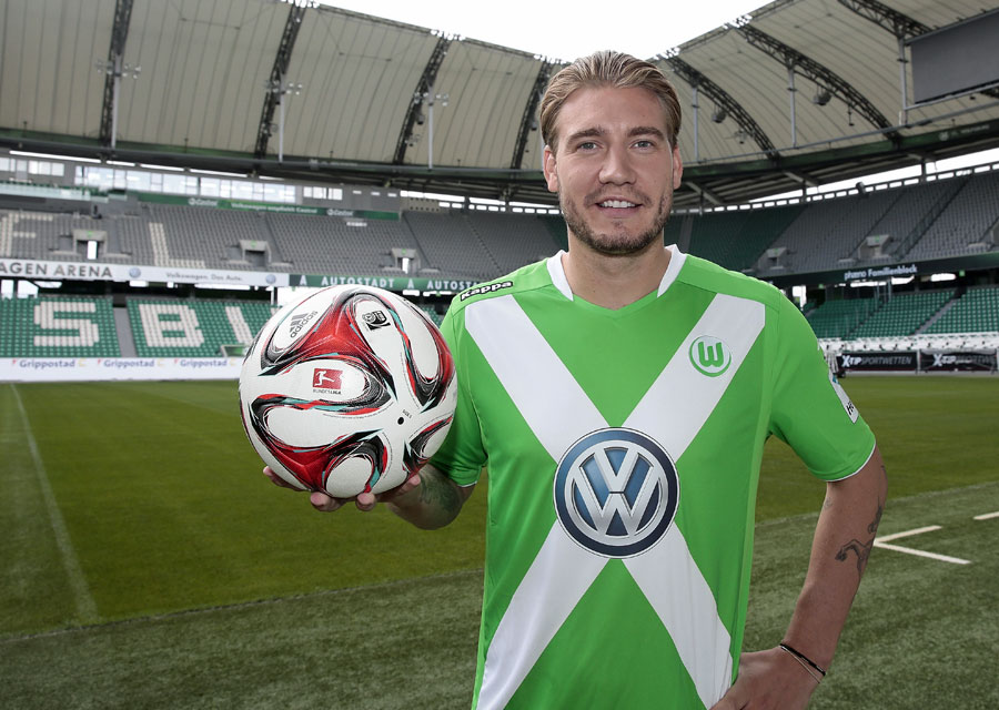 Der Top-Transfer: Nicklas Bendtner unterschrieb in Wolfsburg einen Dreijahresvertrag. Man darf gespannt sein, wie er in Fahrt kommt