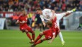 Bayer Leverkusen und der 1. FSV Mainz 05 lieferten sich ein intensives Duell