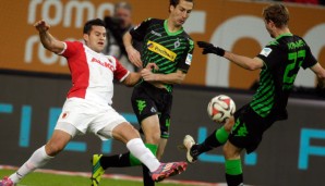 Raul Bobadilla schoss das Siegtor für den FC Augsburg gegen die Borussia