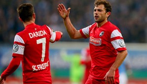 Vladimir Darida brachte den SC Freiburg mit seinem Elfmeter-Tor zum 1:1 zurück ins Spiel