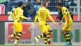 Die BVB-Offensive durfte sich nach drei torlosen Spielen mal wieder über drei Kisten freuen