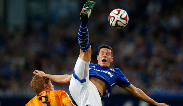 Julian Draxler gelang der zweite Treffer für den FC Schalke 04