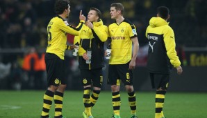 Borussia Dortmund bleibt im Jahr 2016 in Pflichtspielen weiterhin ungeschlagen