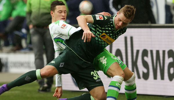 Julian Draxler brachte den VfL Wolfsburg gegen Gladbach mit 1:0 in Führung
