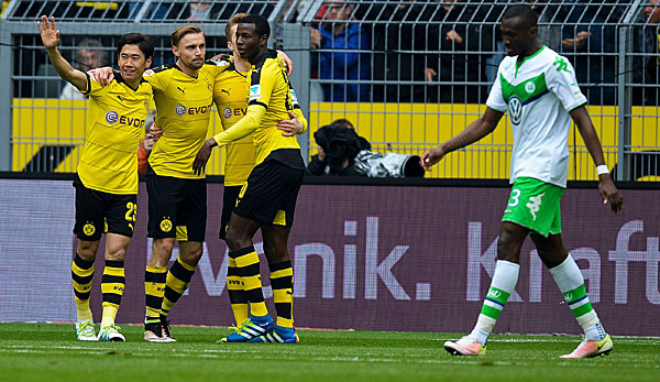 Dortmund ging gegen Wolfsburg so früh 2:0 in Führung wie seit Februar 2013 nicht mehr
