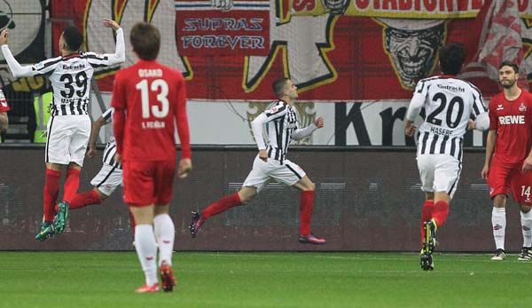 Mijat Gacinovic erzielte gegen Köln sein erstes Bundesligator
