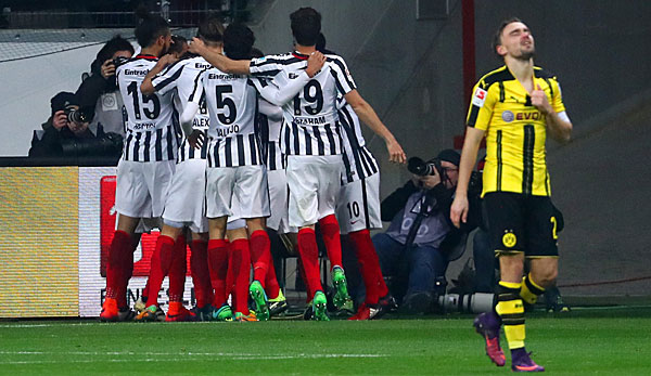 Eintracht Frankfurt hat Borussia Dortmund auf den Boden der Tatsachen zurückgeholt
