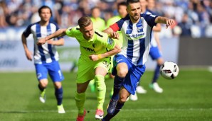 Hertha BSC liegt nach dem Sieg gegen Augsburg auf Rang fünf