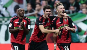 Der SC Freiburg hat gegen Werder Bremen gewonnen