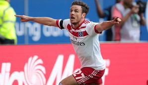 Nicolai Müller schoss früh das Siegtor für den HSV