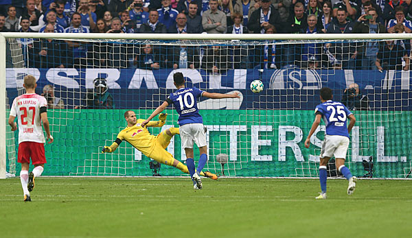 Nabil Bentaleb brachte Schalke 04 per Foulelfmeter in Führung
