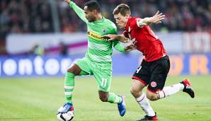 Beim Telekom-Cup mussten die Gladbacher um Raffael eine Niederlage gegen Mainz einstecken