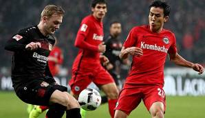 Eintracht Frankfurt empfängt Bayer Leverkusen