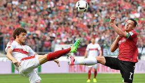 Im Duell der Aufsteiger empfängt Hannover 96 den VfB Stuttgart