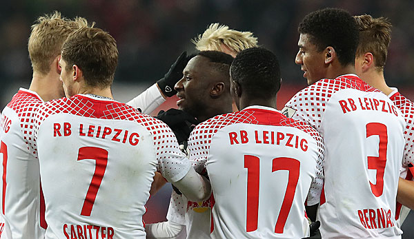 Naby Keita erzielte beim 3:1-Sieg von RB Leipzig gegen den FC Schalke 04 den Treffer zum zwischenzeitlichen 1:0