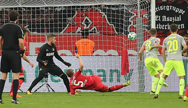 In der Hinrunde setzte sich Leverkusen mit 2:1 gegen Köln durch.