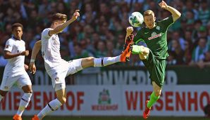 Werder Bremen musste im letzten Heimspiel der Saison gegen Leverkusen ran.