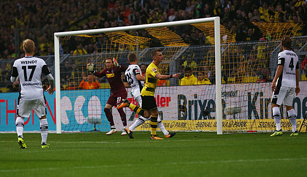 Maximilian Philipp war in der ersten Halbzeit an allen drei Dortmunder Toren beteiligt