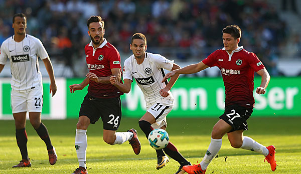 Hannover 96 traf am 8. Spieltag auf Eintracht Frankfurt