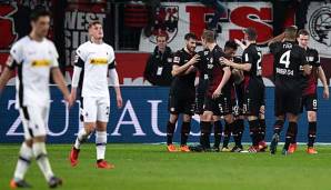 Borussia Mönchengladbach konnte in der vergangenen Saison keines der drei Spiele gegen Bayer Leverkusen gewinnen.