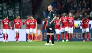 Davy Klaasen verpasste mit Werder Bremen den Sprung in die Champions-League-Plätze und unterlag dem FSV Mainz 05.