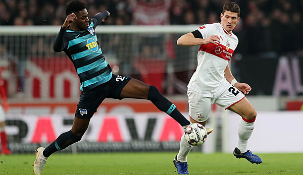 Mario Gomez (r.) und der VfB mussten am 15. Spieltag gegen die Hertha ran.