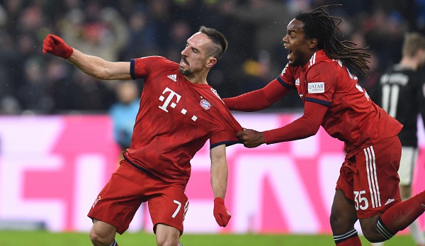 Der FC Bayern tat sich gegen RB Leipzig sehr schwer, bis Franck Ribery das Siegtor erzielte.