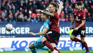 Der 1. FC Nürnberg kassierte gegen den SC Freiburg die vierte Pleite in Folge.