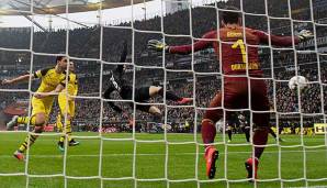 Luka Jovic erzielte den Ausgleichstreffer für die Frankfurter Eintracht gegen Spitzenreiter Borussia Dortmund.