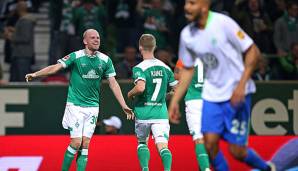 Davy Klaassen erzielte den Siegtreffer für Werder Bremen.