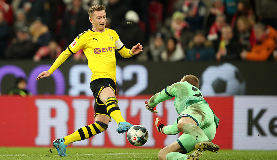 Borussia Dortmund hat mit 4:0 beim FSV Mainz 05 gewonnen. Marco Reus mutierte vom Chancentod zum Torschützen und Julian Brandt glänzte auch ohne Scorerpunkt. Die Noten und Einzelkritiken.