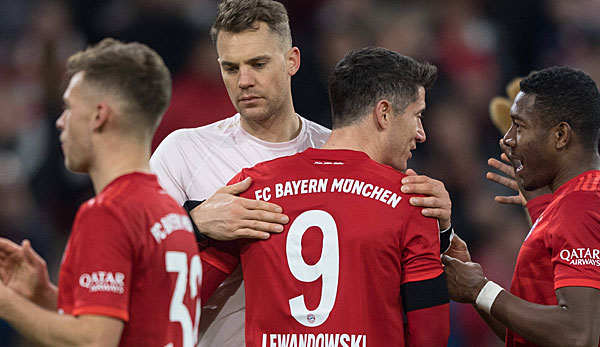 Der FC Bayern hat mit 3:2 gegen Paderborn gewonnen.