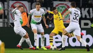 Platz 7: Matthias Ginter (Borussia Mönchengladbach, Abwehr): 65,82 Prozent der 237 Zweikämpfe gewonnen.